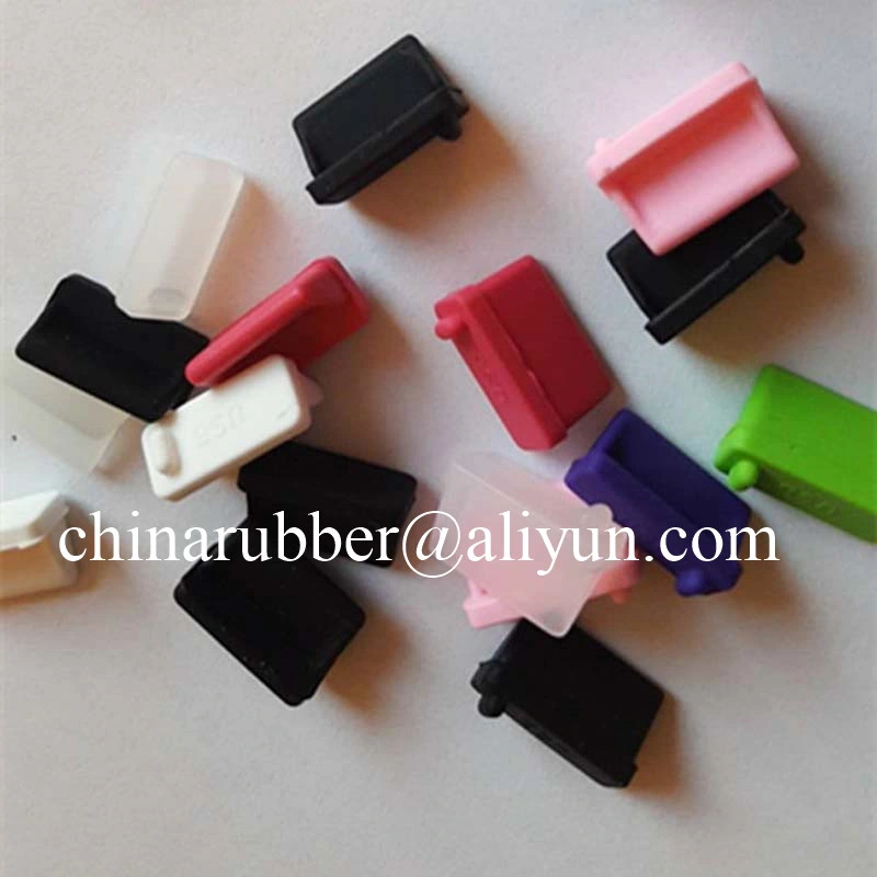 Customized Rectangular Rubber Cap End Protection Cap Rubber Product Rubber Plugs Part