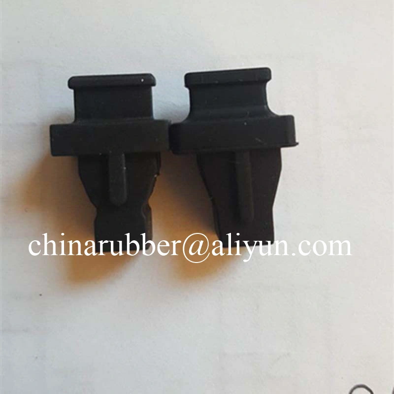 Customized Rectangular Rubber Cap End Protection Cap Rubber Product Rubber Plugs Part