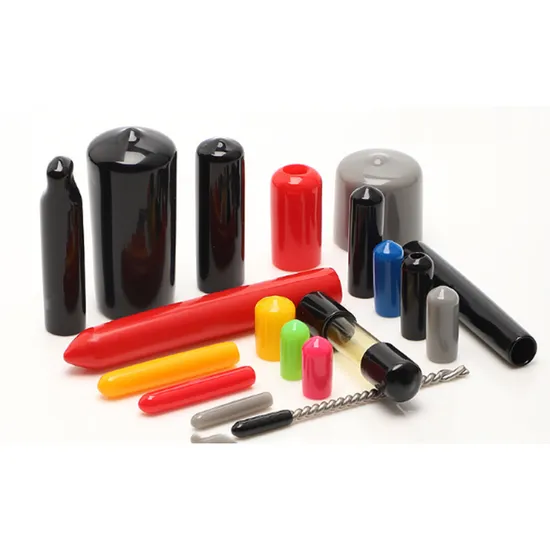 Embouts de tuyau en acier et caoutchouc de Silicone personnalisés industriels, tige ronde en plastique PE/goujon/boulons/tube utilisé contre la poussière, embout en vinyle PVC